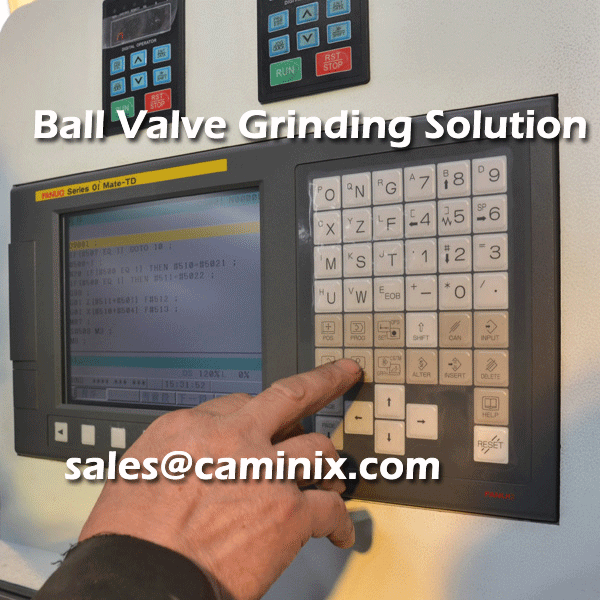 Thermal Spray Process Ball Valve Grinding Machine